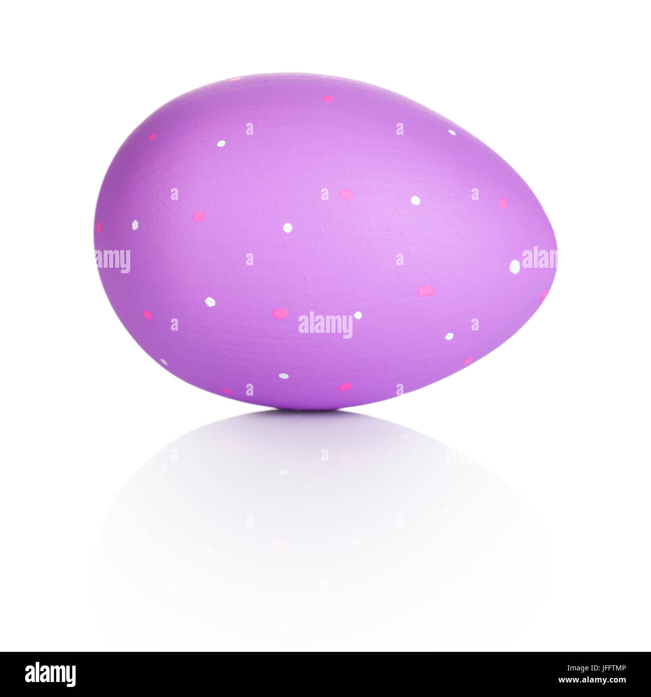 Easter Egg Isolated On White Stock Photo - Alamy