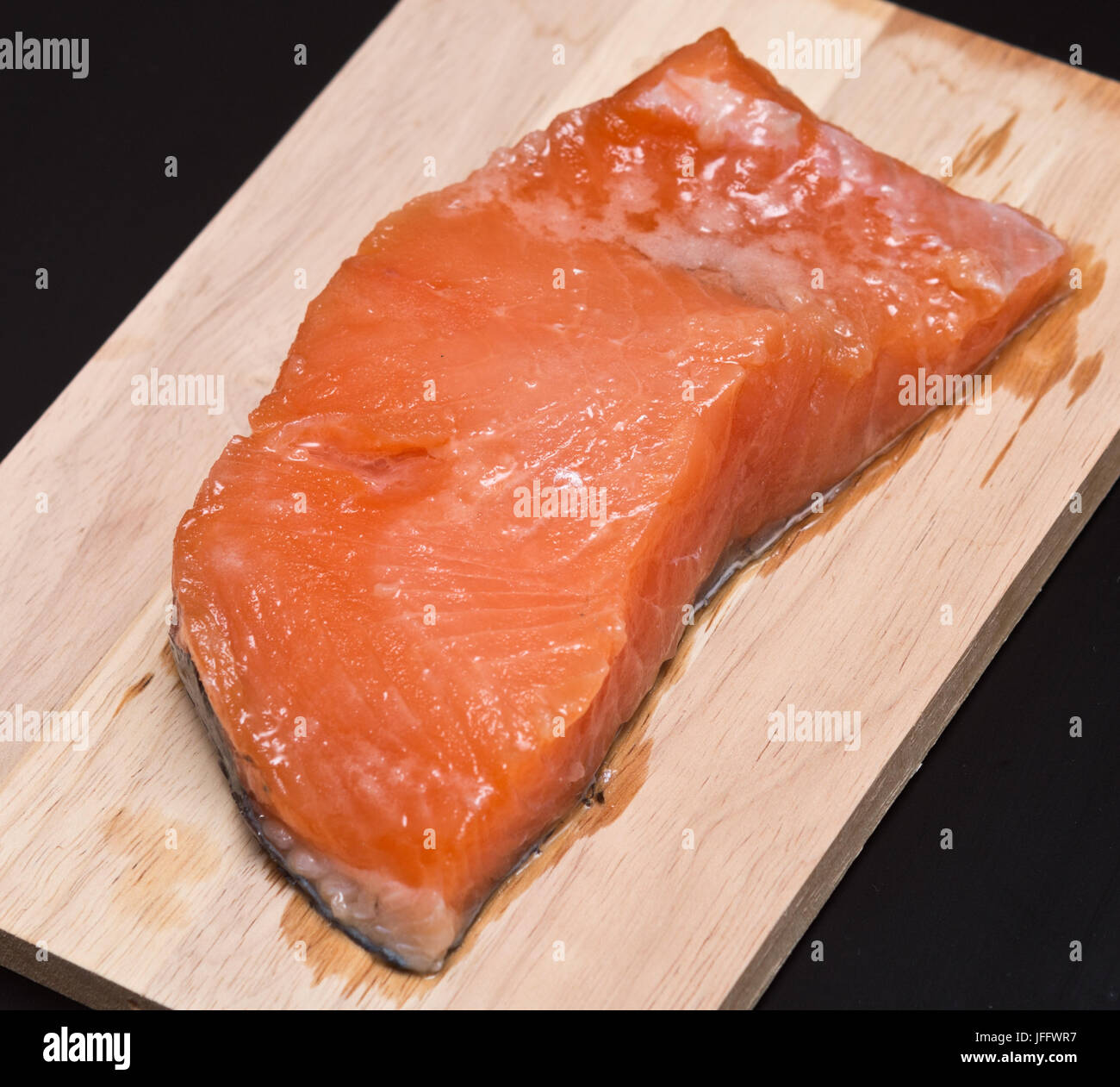 piece of red fish Stock Photo