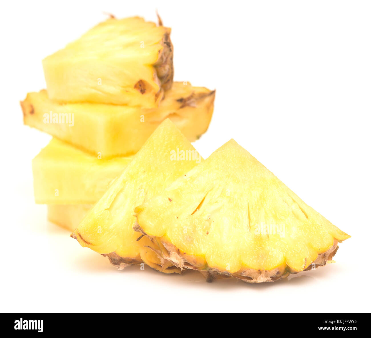 pieces of pineapple Stock Photo Alamy
