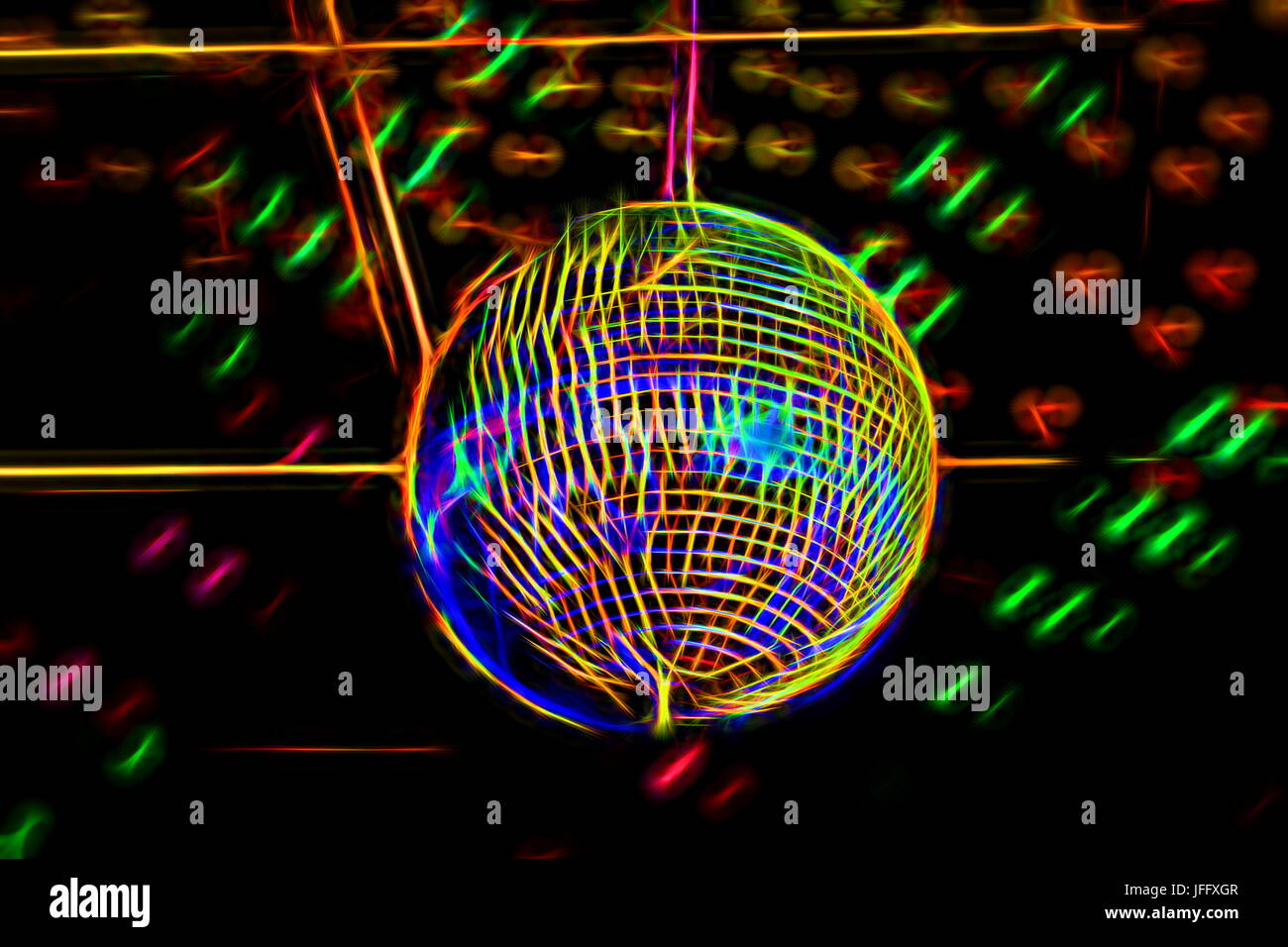 Mirror Ball Stock Photo Alamy