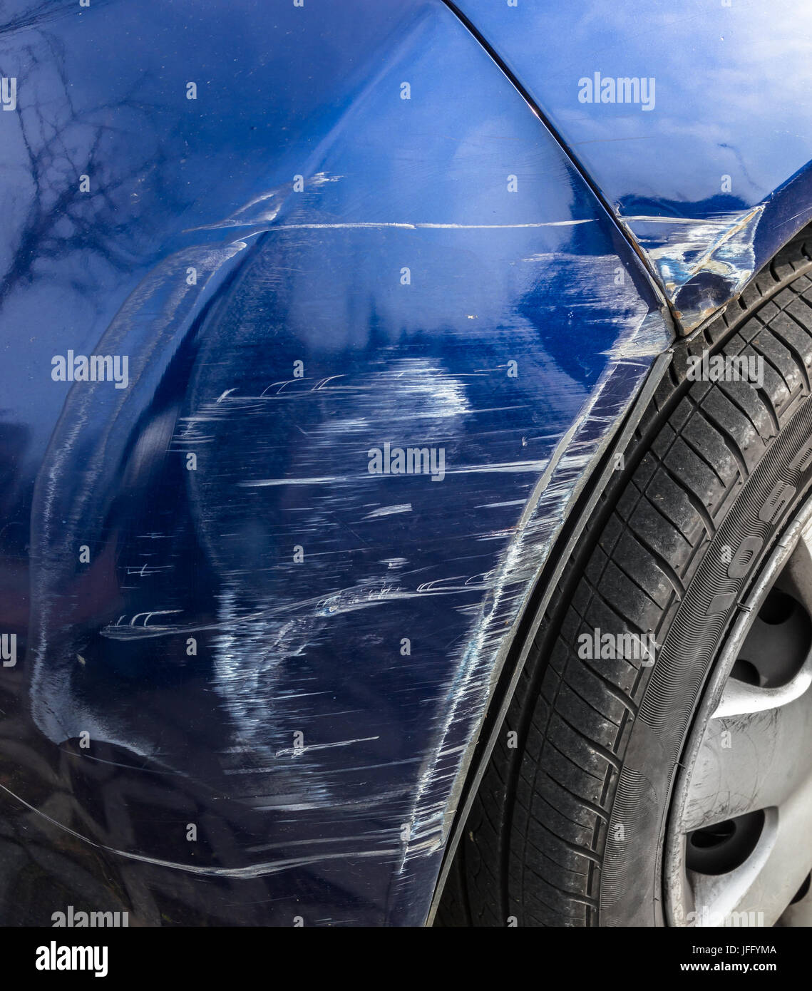 Car bodywork dent hires stock photography and images Alamy