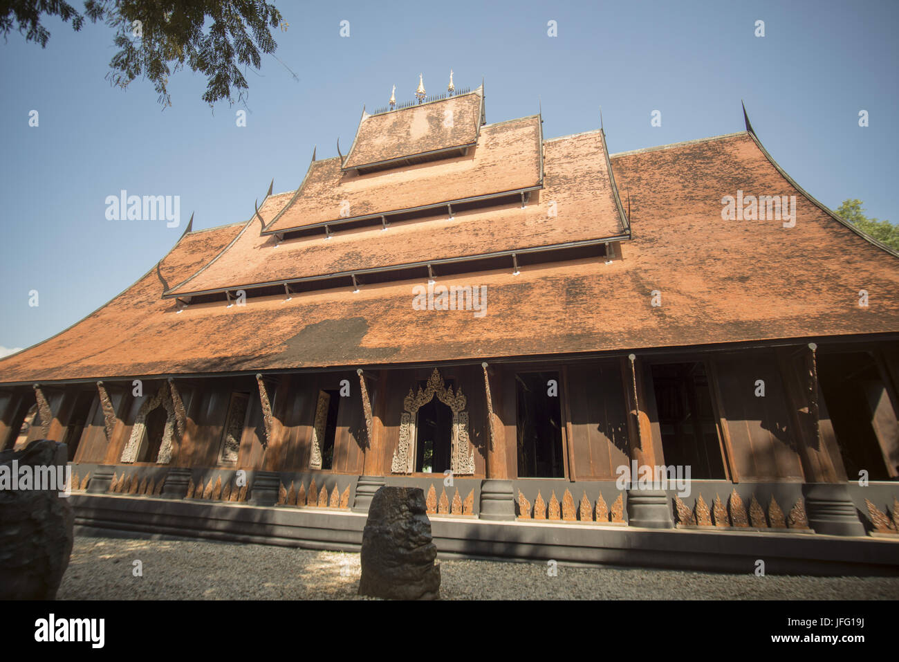 Thailand chiang rai black house hi res stock photography and images Alamy