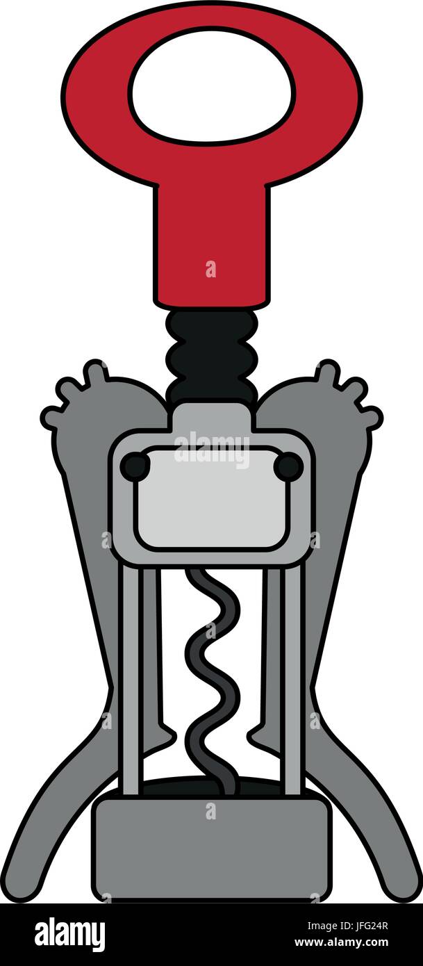 Cork Wine Bottle Opener Stock Vector Image Art Alamy