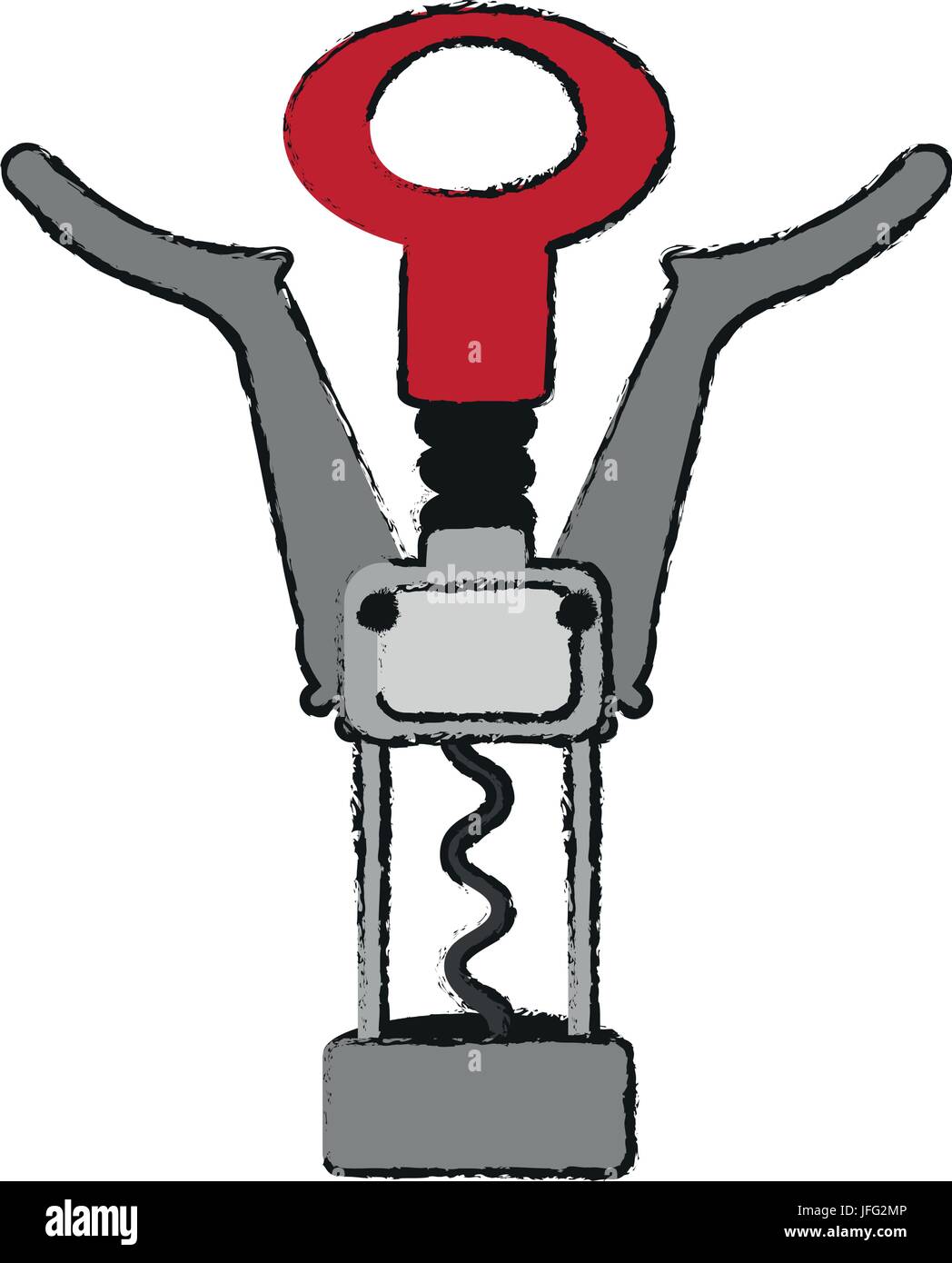 Cork wine bottle opener Stock Vector Image & Art Alamy