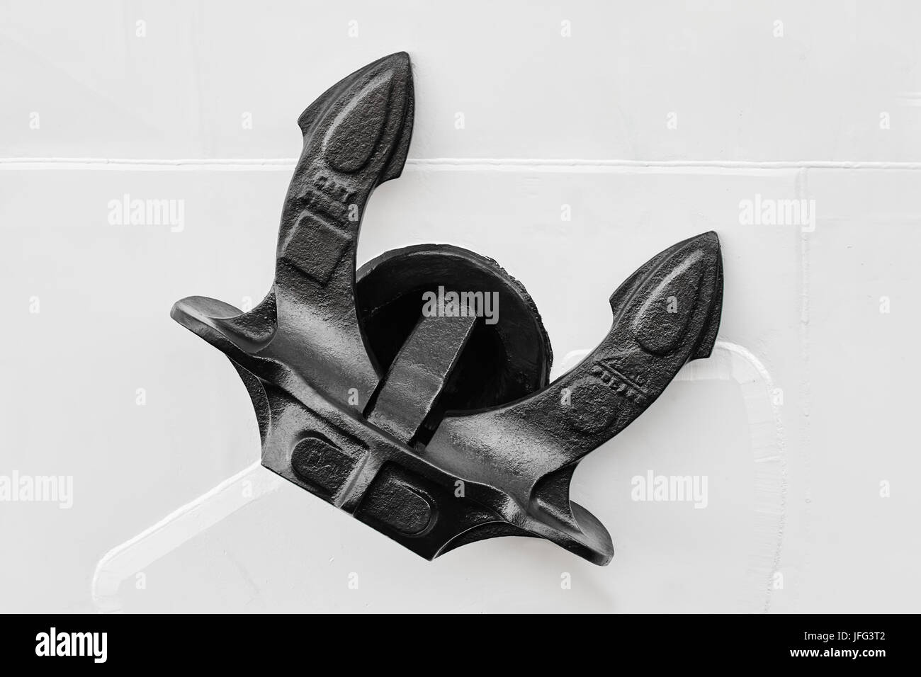 Anchor of Sailing Ship Stock Photo Alamy