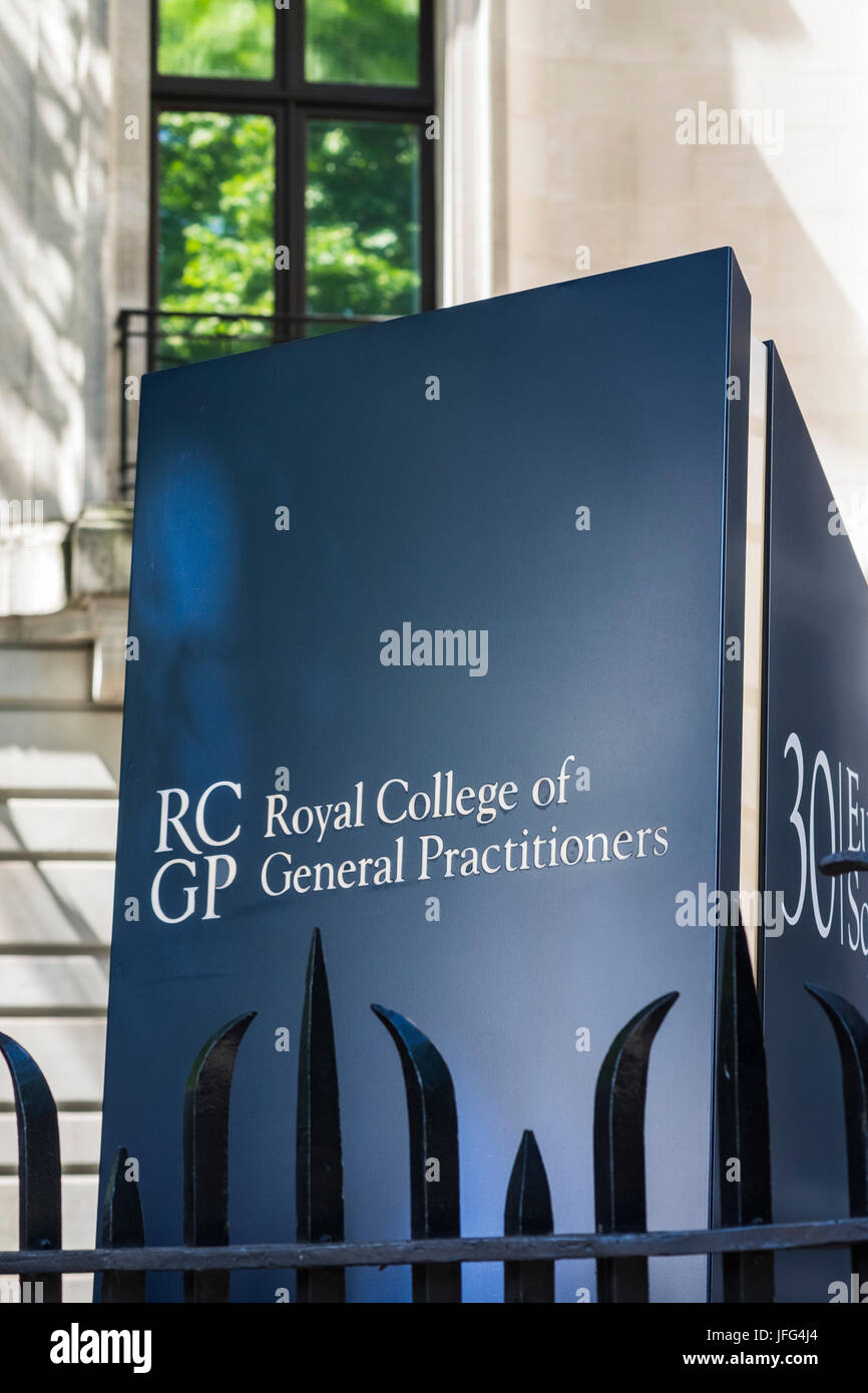 30 Euston Square is the home of the Royal College of General Practioners, London, England, u.k. Stock Photo