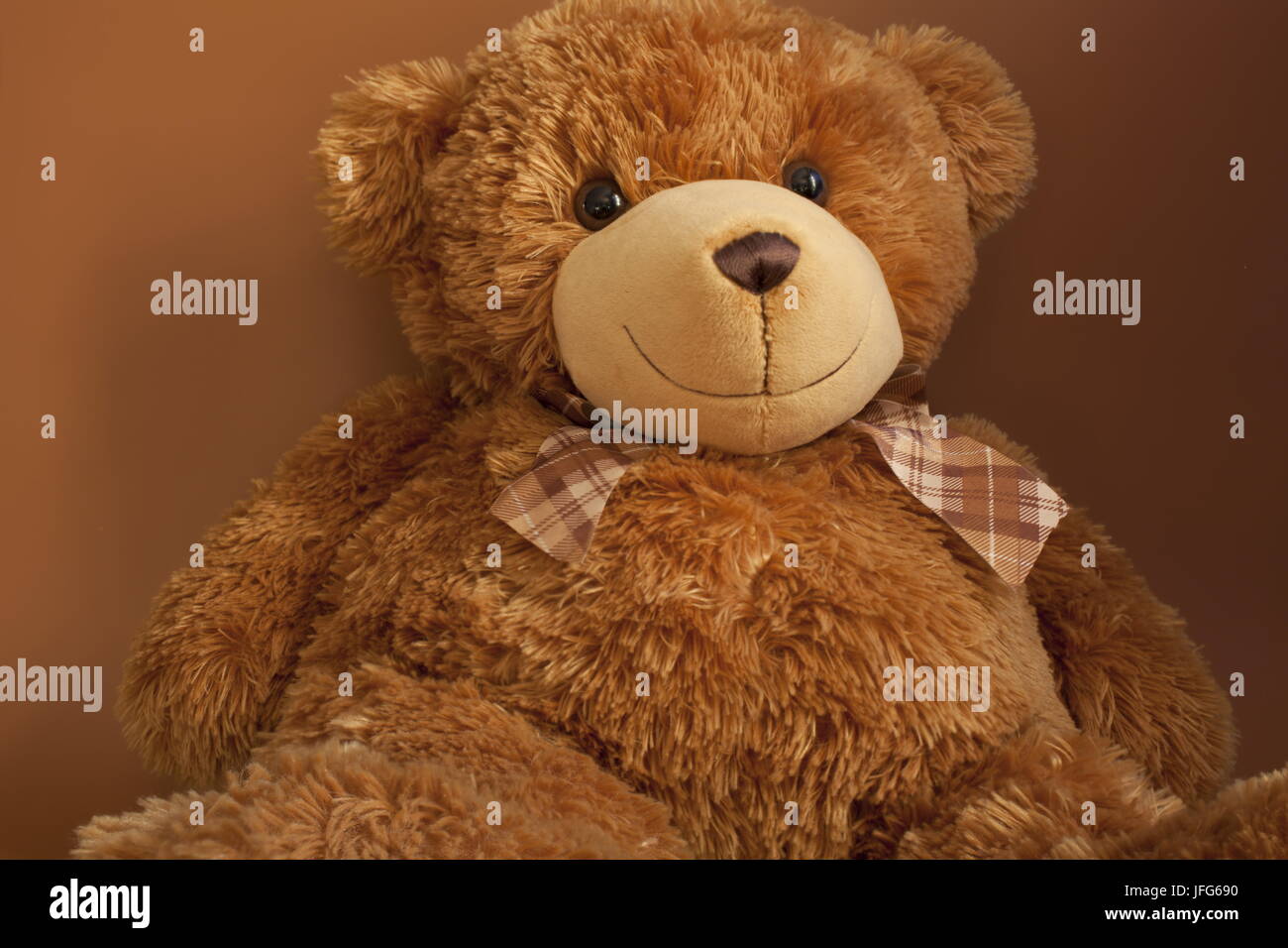 Cheerful Teddy bear Stock Photo