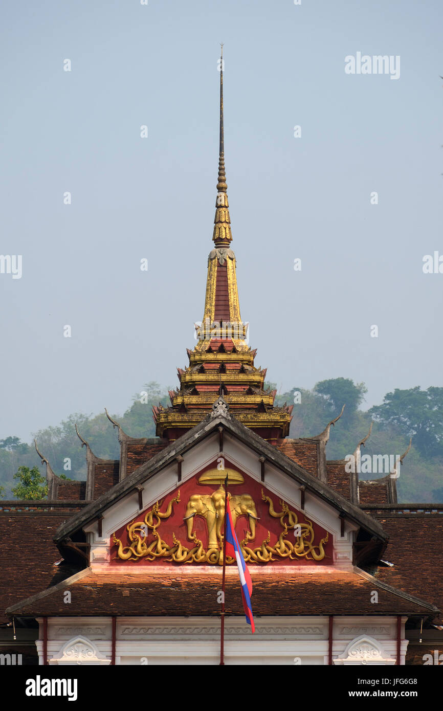 Royal Palace Museum in Luang Prabang, Laos, Asia Stock Photo