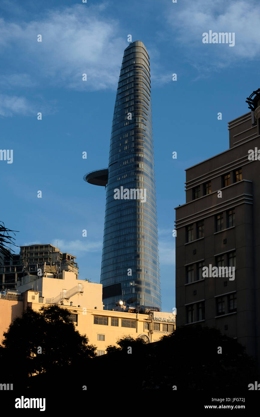 Bitexco Financial Tower in Ho Chi Minh city, Vietnam, Asia Stock Photo