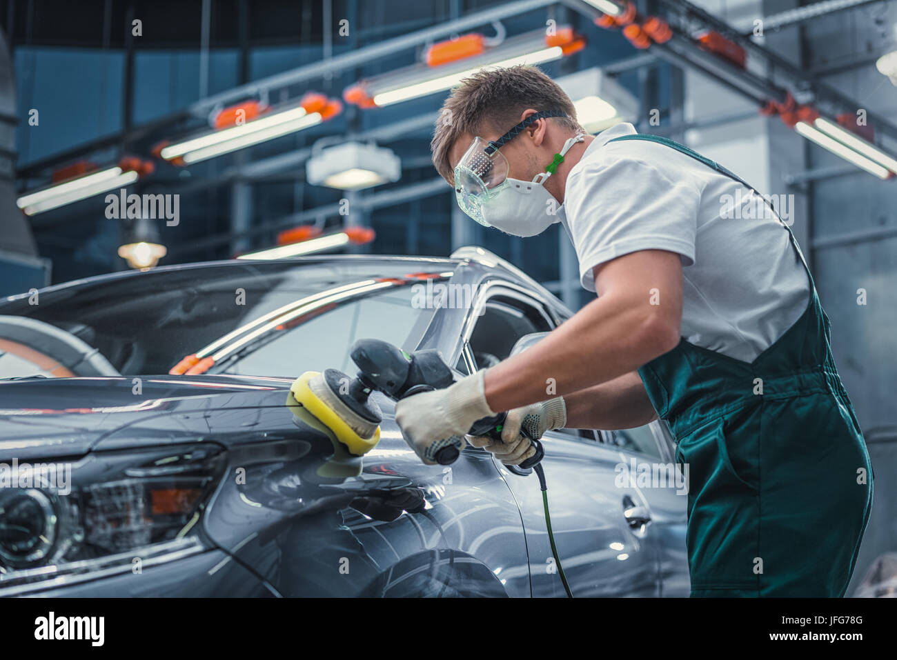 Working man Stock Photo - Alamy