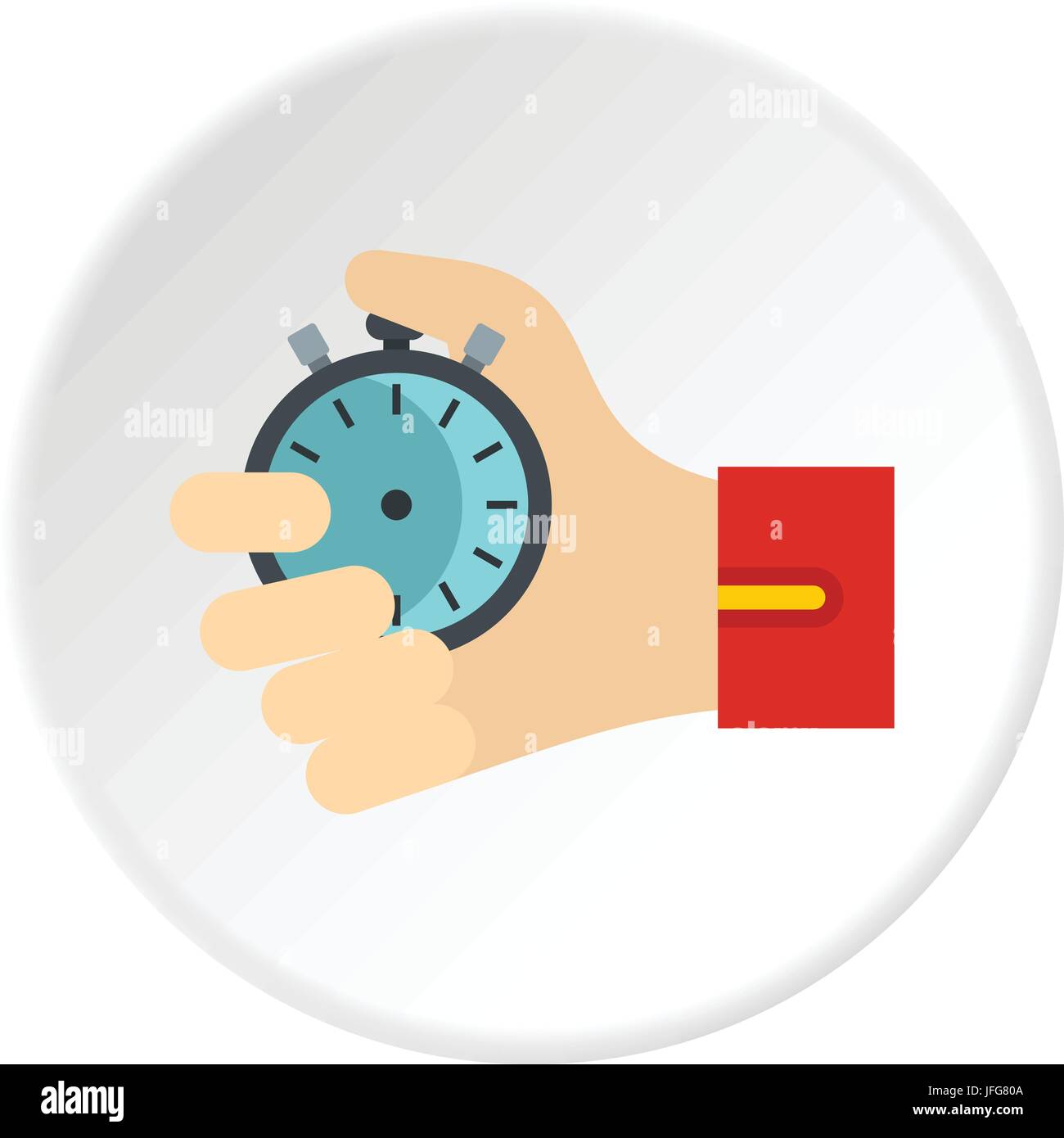 Stopwatch icon circle Stock Vector Image & Art - Alamy