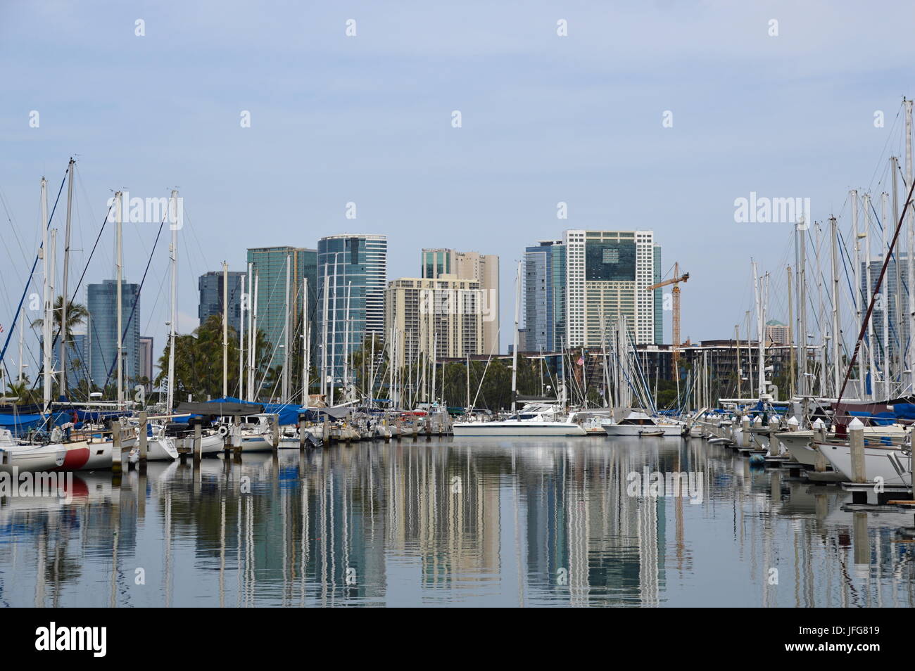 Waikiki beach hawaii inseln hi-res stock photography and images - Alamy