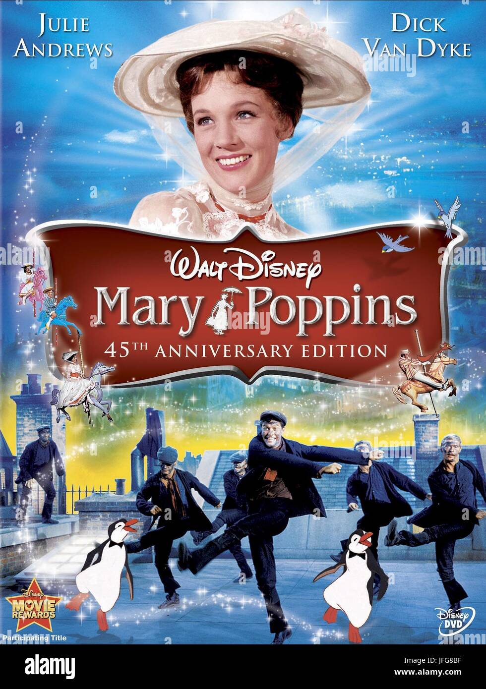 JULIE ANDREWS POSTER MARY POPPINS (1964 Stock Photo - Alamy