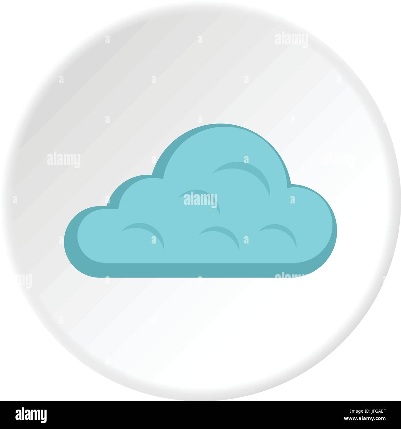 Rainy cloud icon circle Stock Vector Image & Art - Alamy
