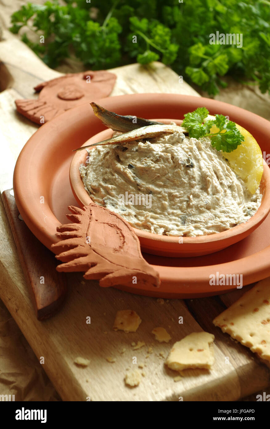 smoked fish spread Stock Photo Alamy