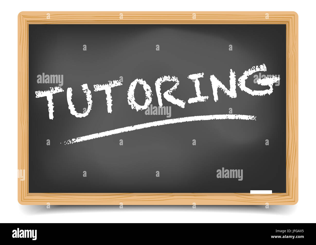 Blackboard Concept Tutoring Stock Photo