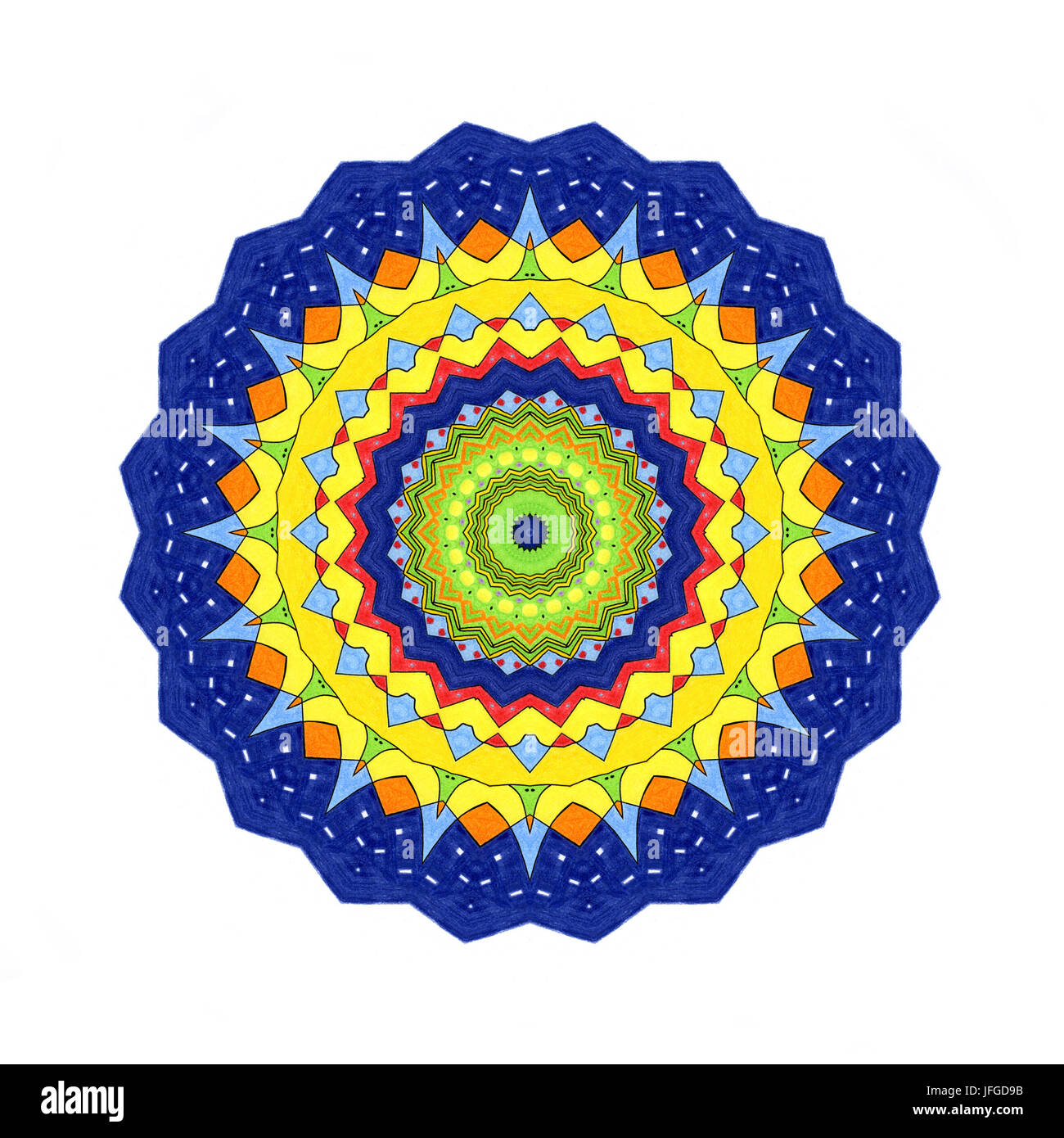 Abstract radial pattern Stock Photo Alamy