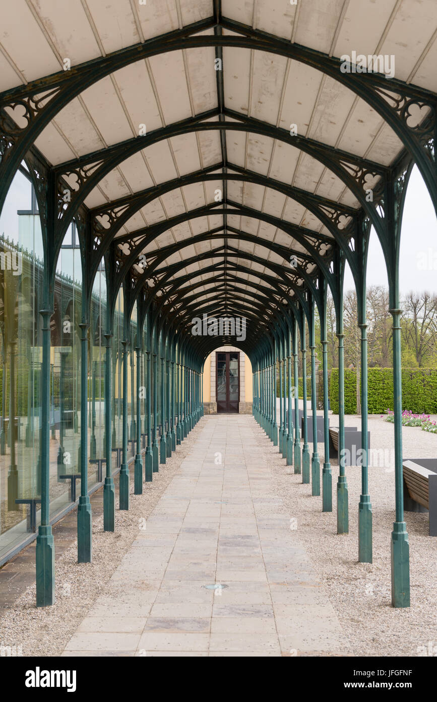 Herrenhäuser gardens. Stock Photo