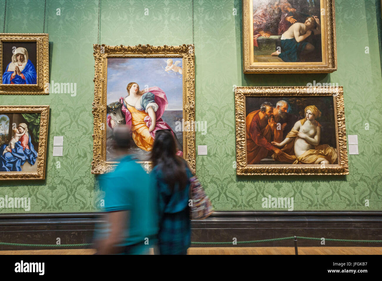 National gallery london paintings hires stock photography and images