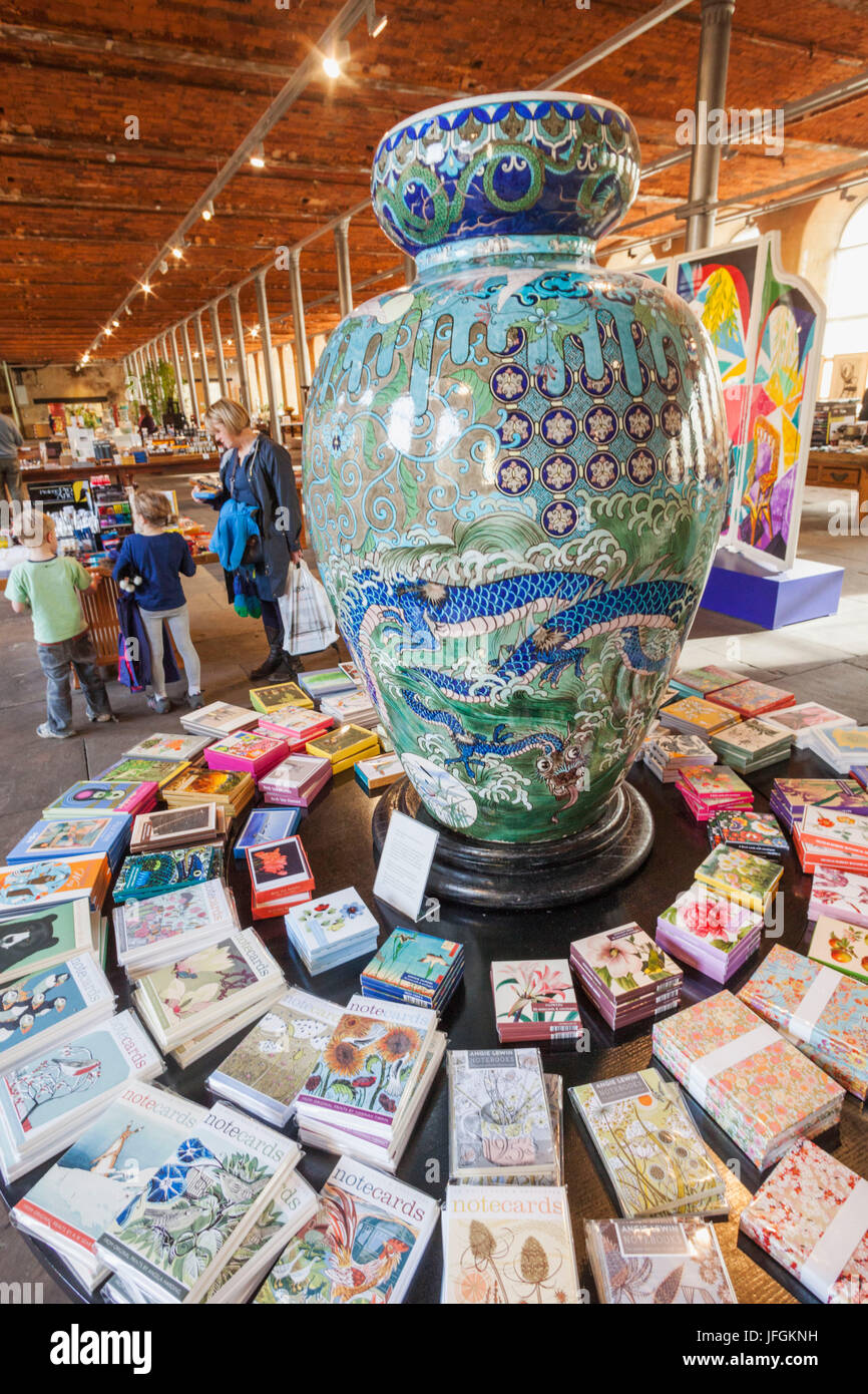 England, Yorkshire, Bradford, Saltaire, Salts Mill, Stock