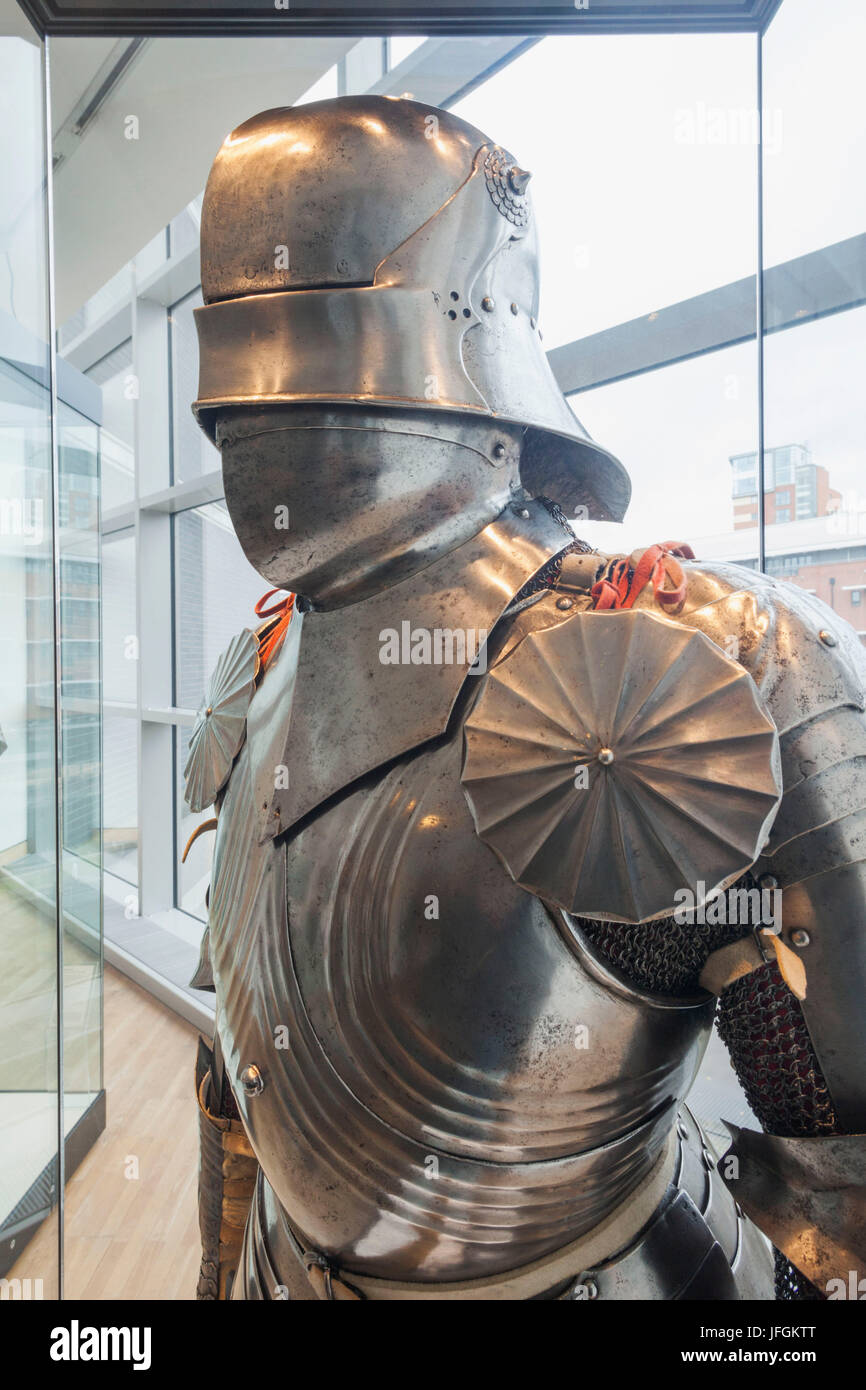 England, Yorkshire, Leeds, The Royal Armouries Museum, Display of