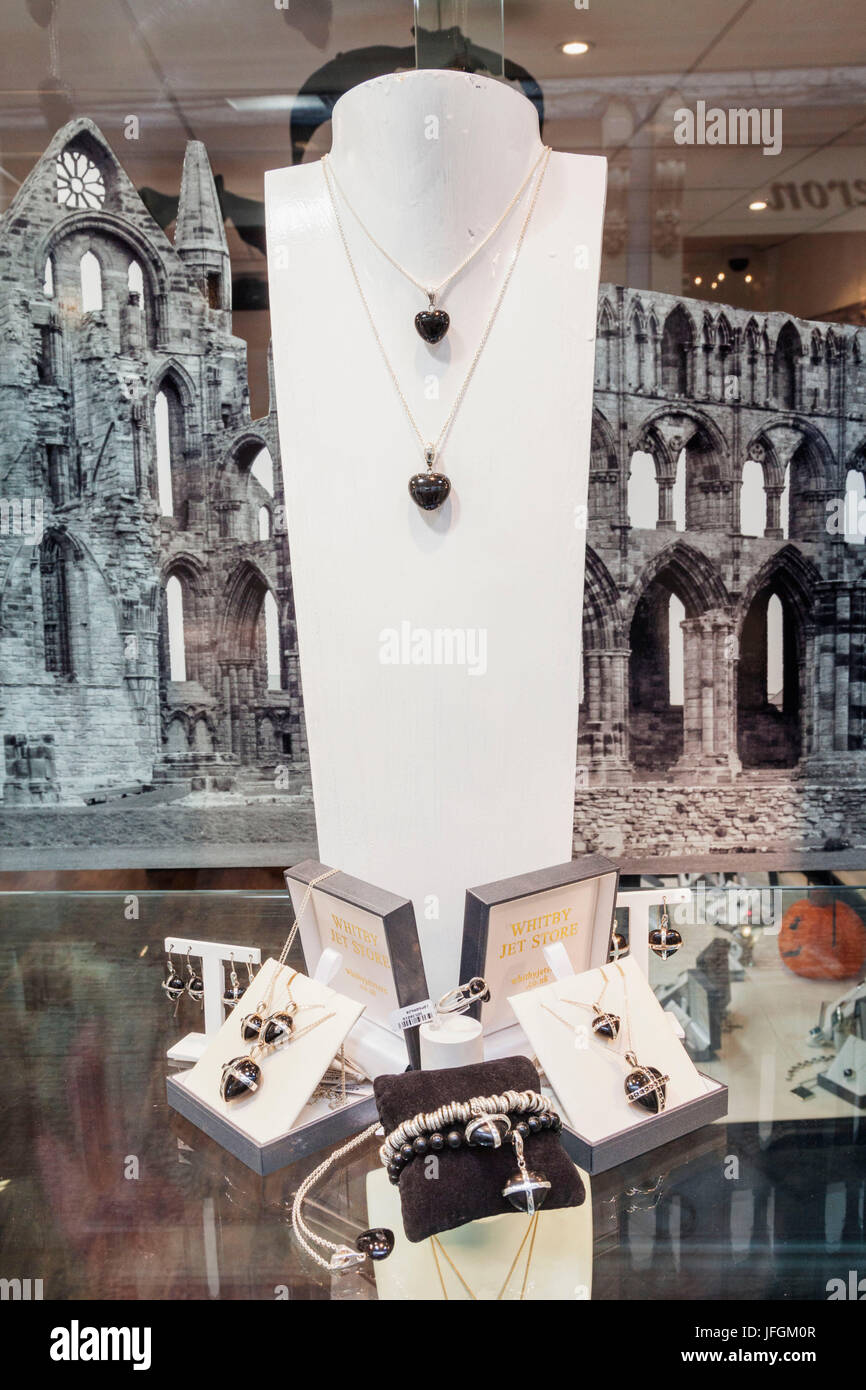 Whitby jet jewellery hi-res stock photography and images - Alamy