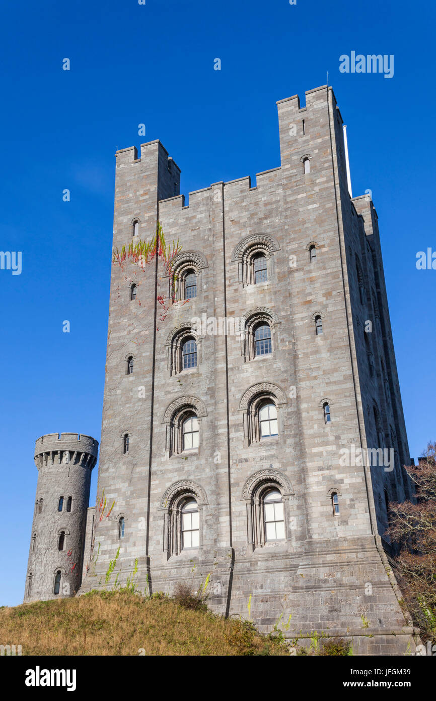 Wales, Bangor, Penrhyn Castle Stock Photo