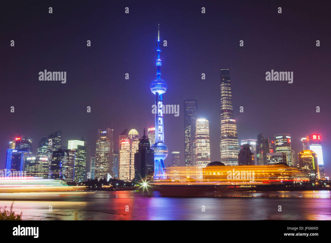 Shanghai pudong night hi-res stock photography and images - Alamy