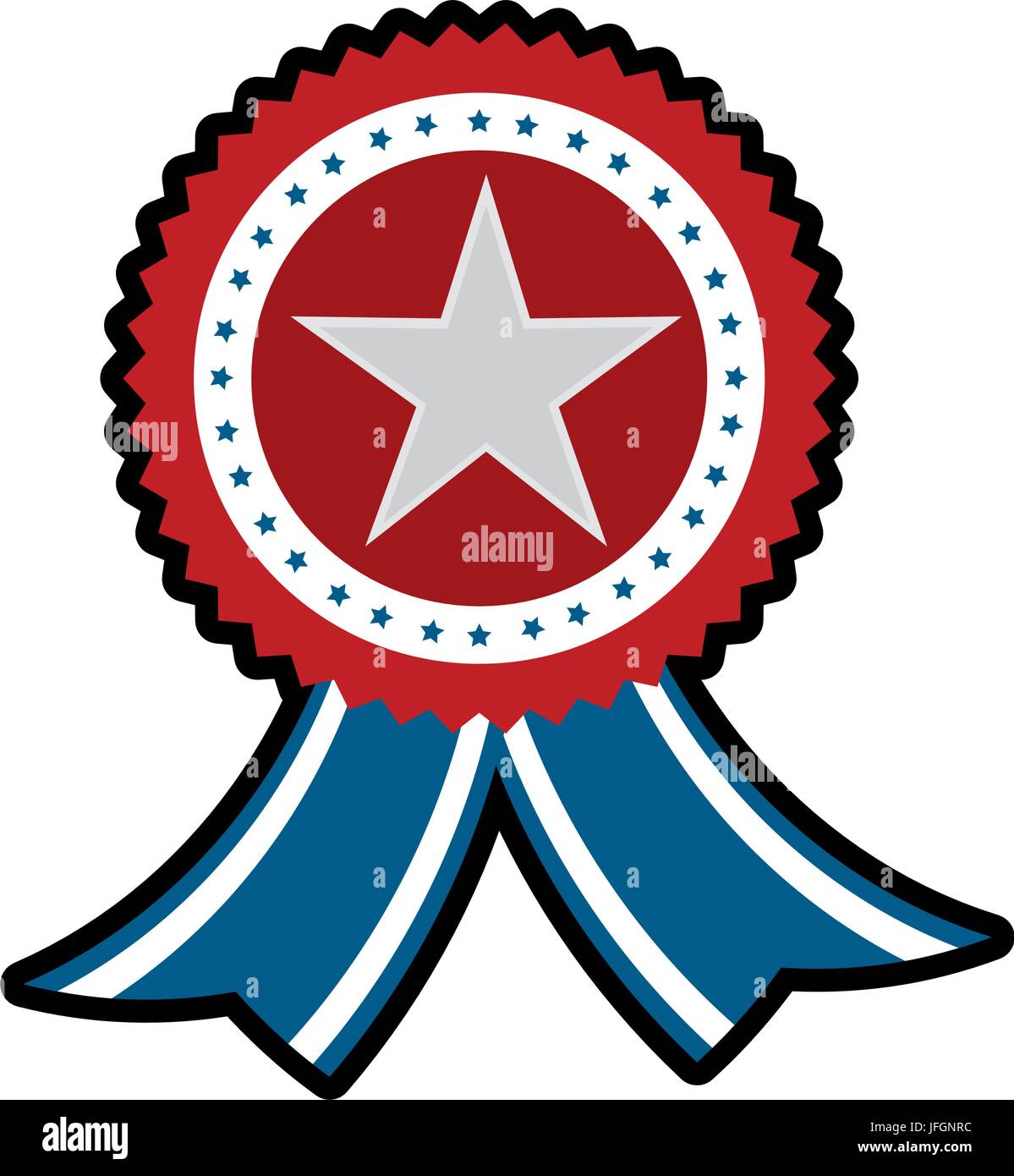 Award ribbon isolated icon vector illustration graphic design Stock ...