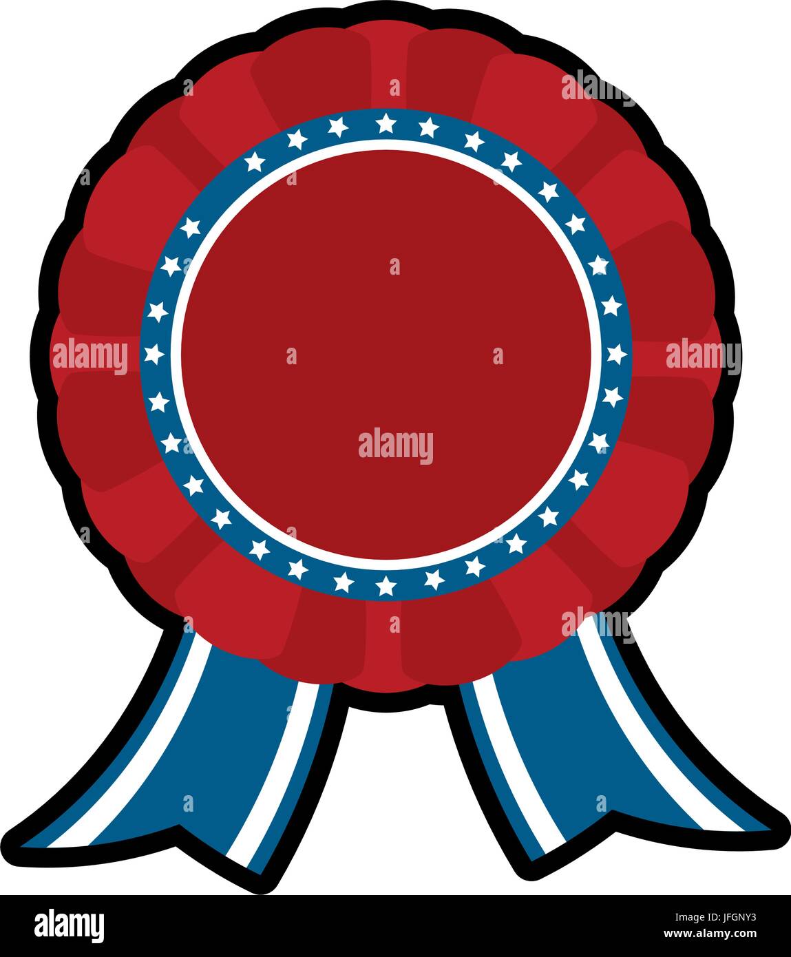 Award ribbon isolated icon vector illustration graphic design Stock ...