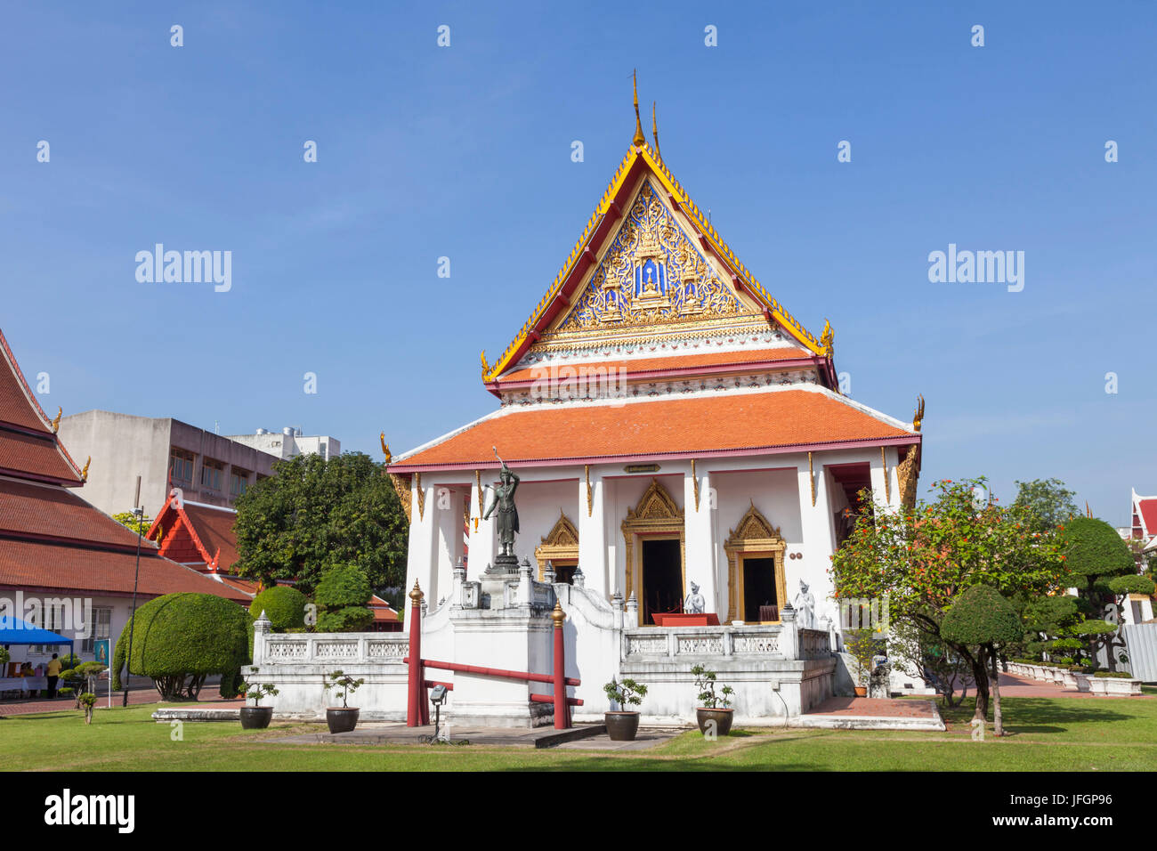 Thailand, Bangkok, Bangkok National Museum, The Bhuddhaisawan Chapel Stock Photo