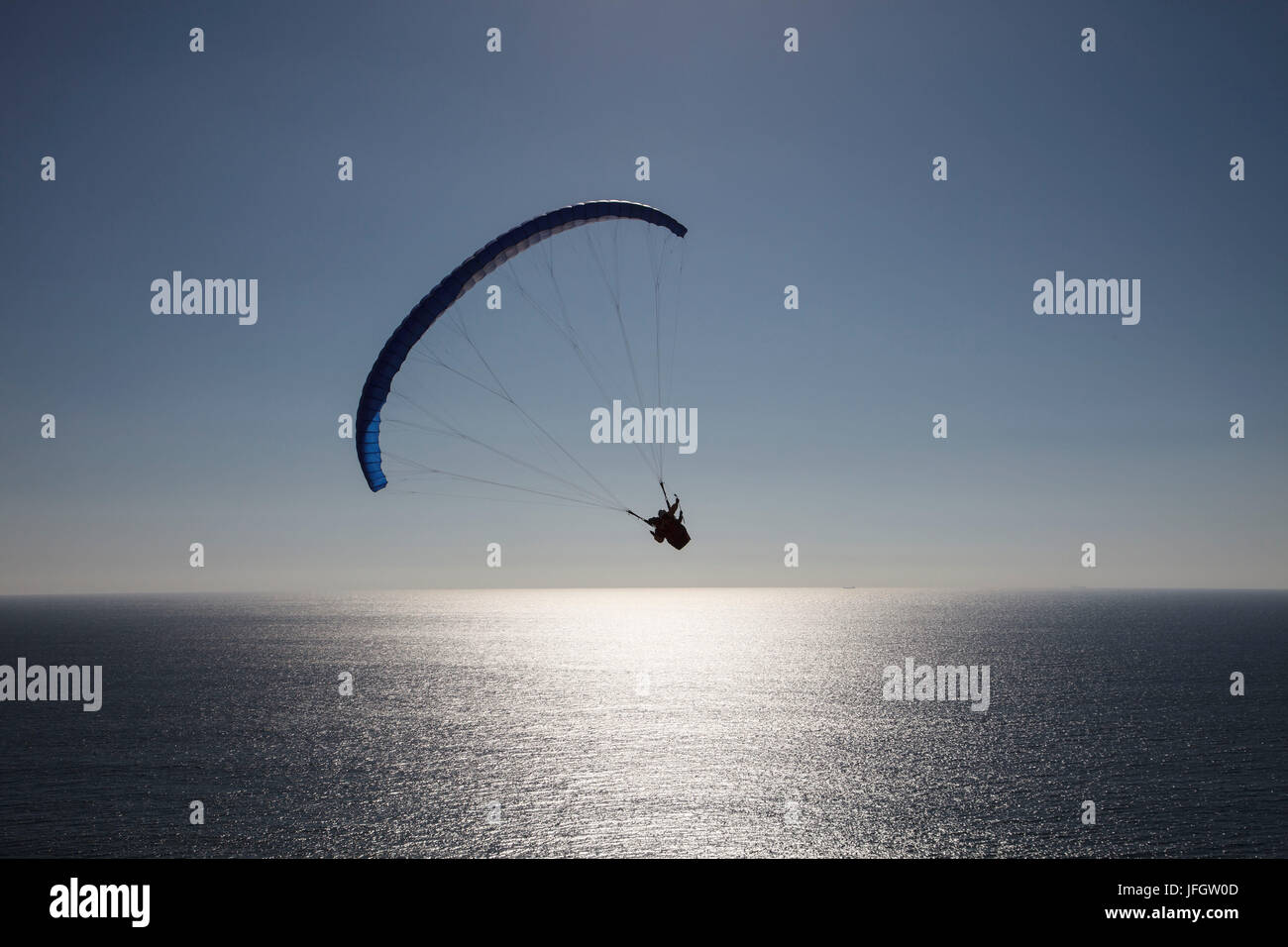 Chile, Maintencillo, paragliding, the Pacific Stock Photo