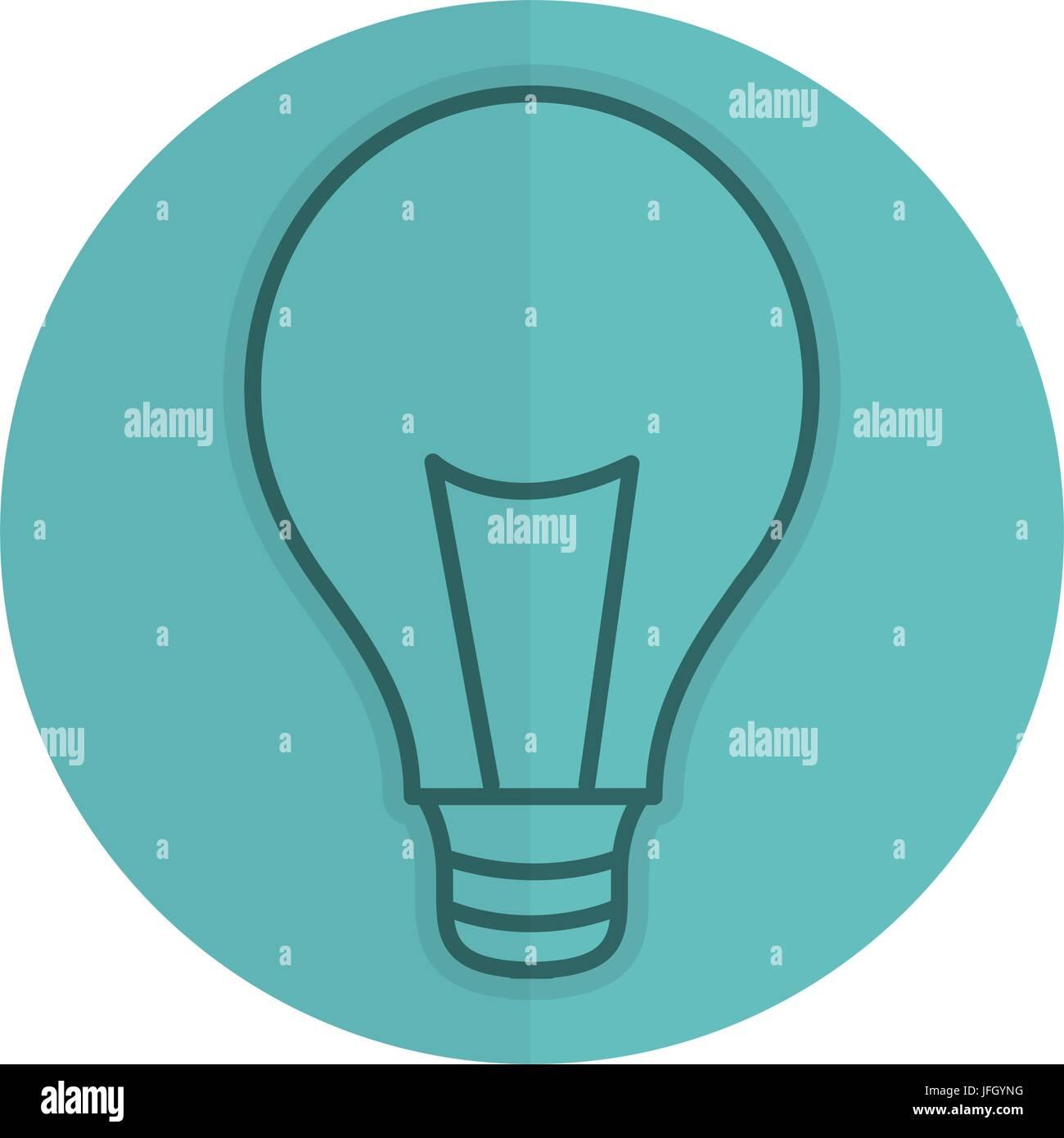 bulb light isolated icon Stock Vector Image & Art - Alamy