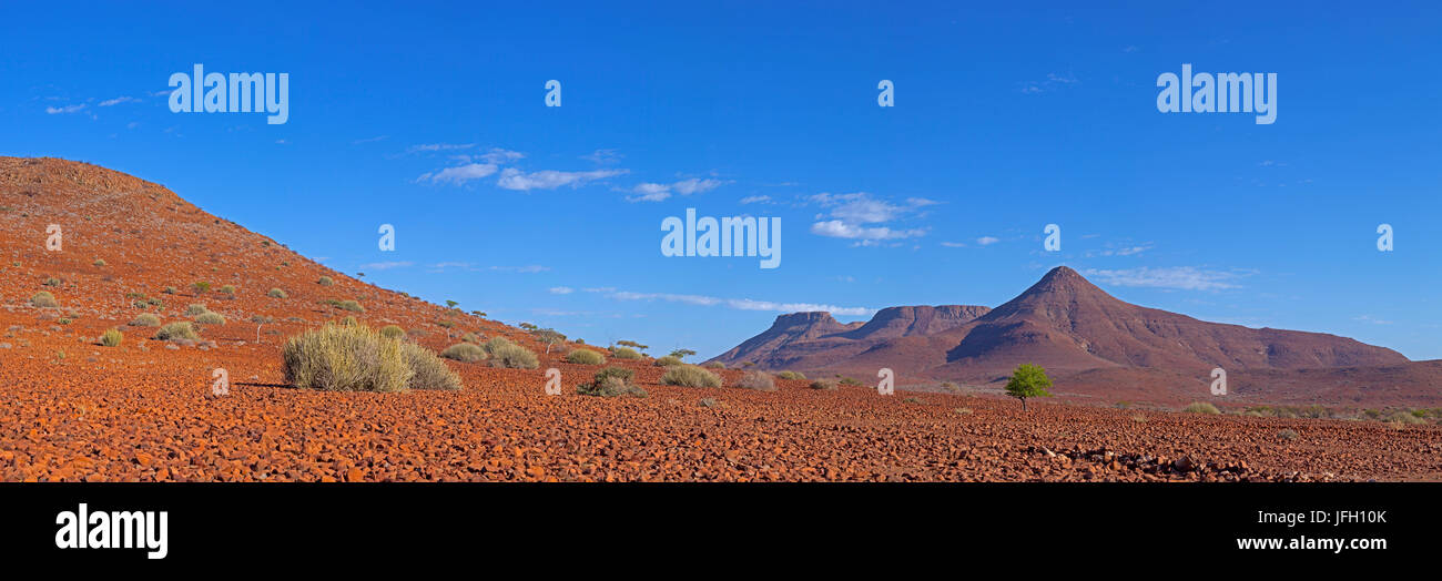 Desert Mountain Landscape Stone Hill Damaraland Namibia Panorama desert-mountain-landscape-stone-hill-damaraland-namibia-panorama