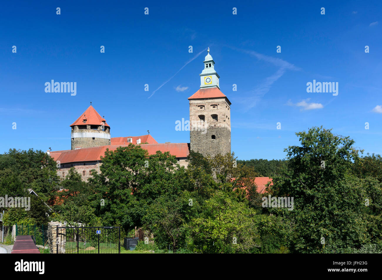 Castle Schlaining, Austria, Burgenland, Stadtschlaining Stock Photo
