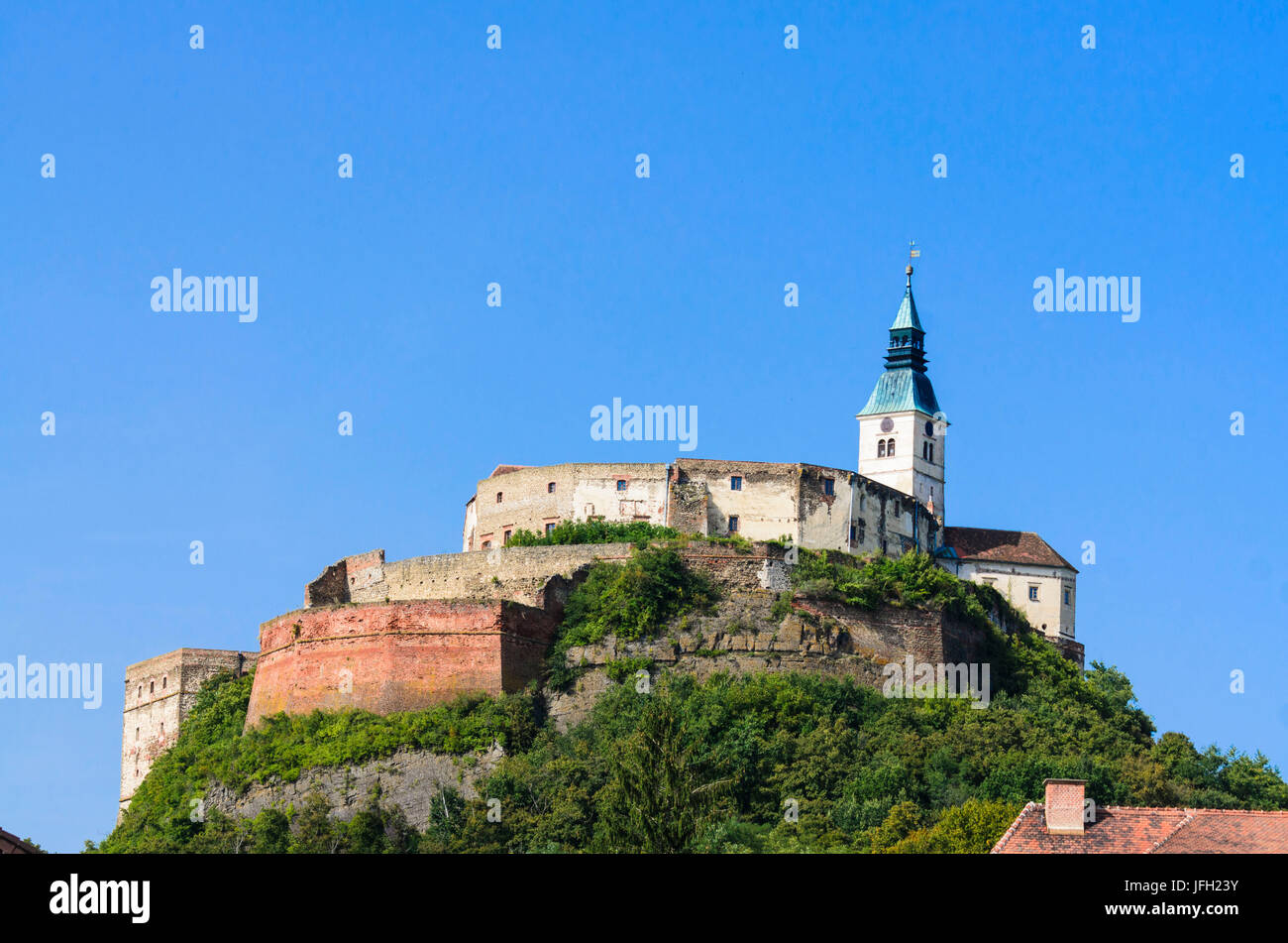 Castle Güssing, Austria, Burgenland, Güssing Stock Photo
