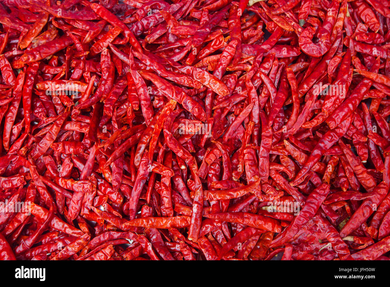 Chilli red peppers Stock Photo