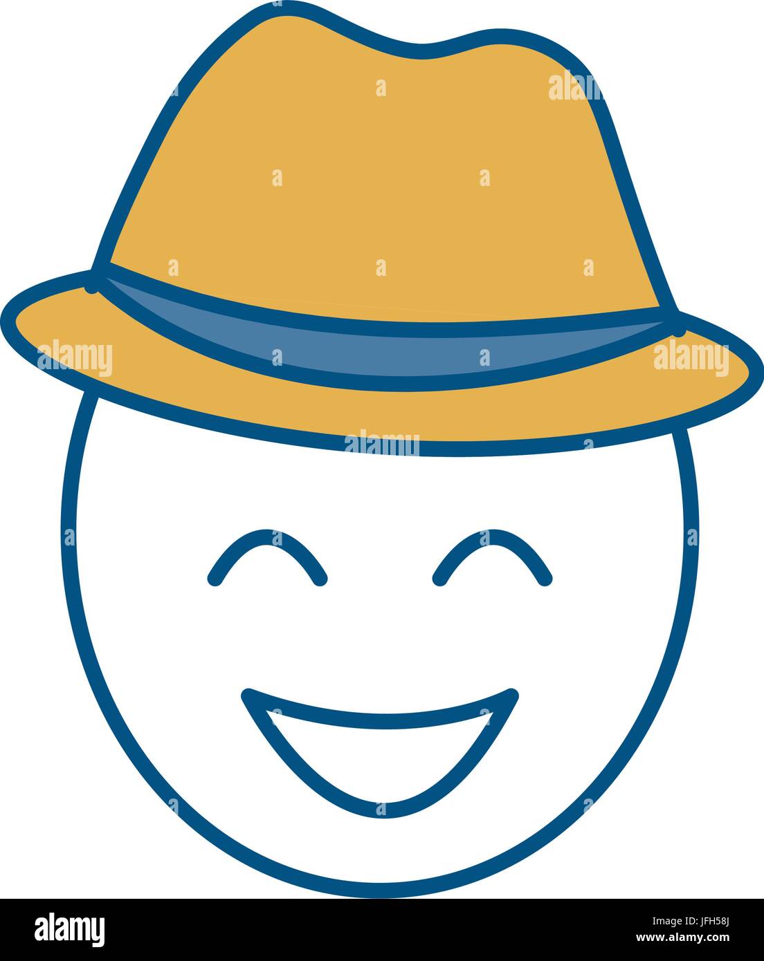 Close up vintage man Stock Vector Images - Alamy