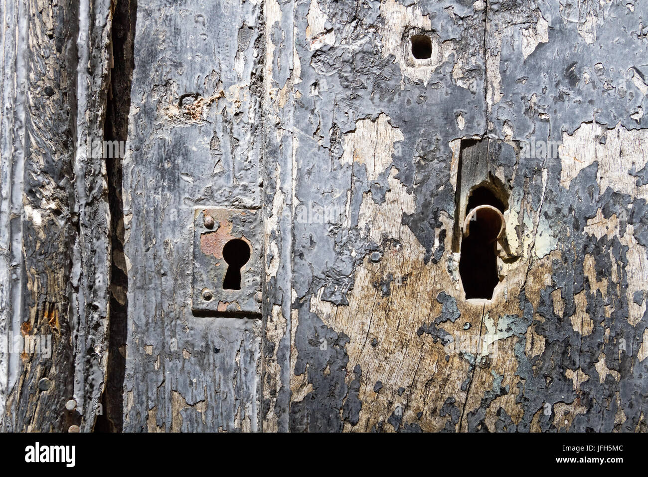 detail of an old door Stock Photo