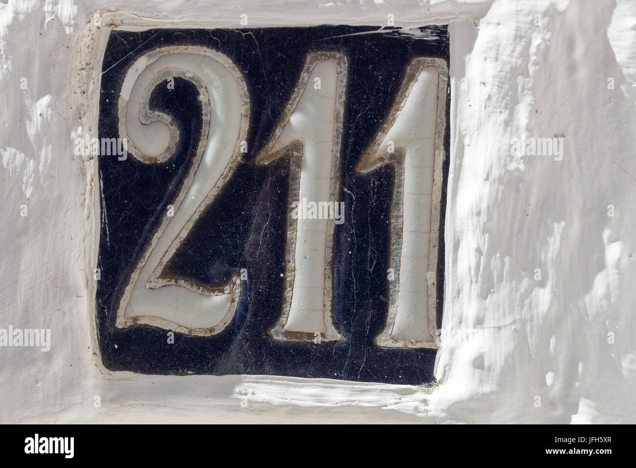 house number Stock Photo