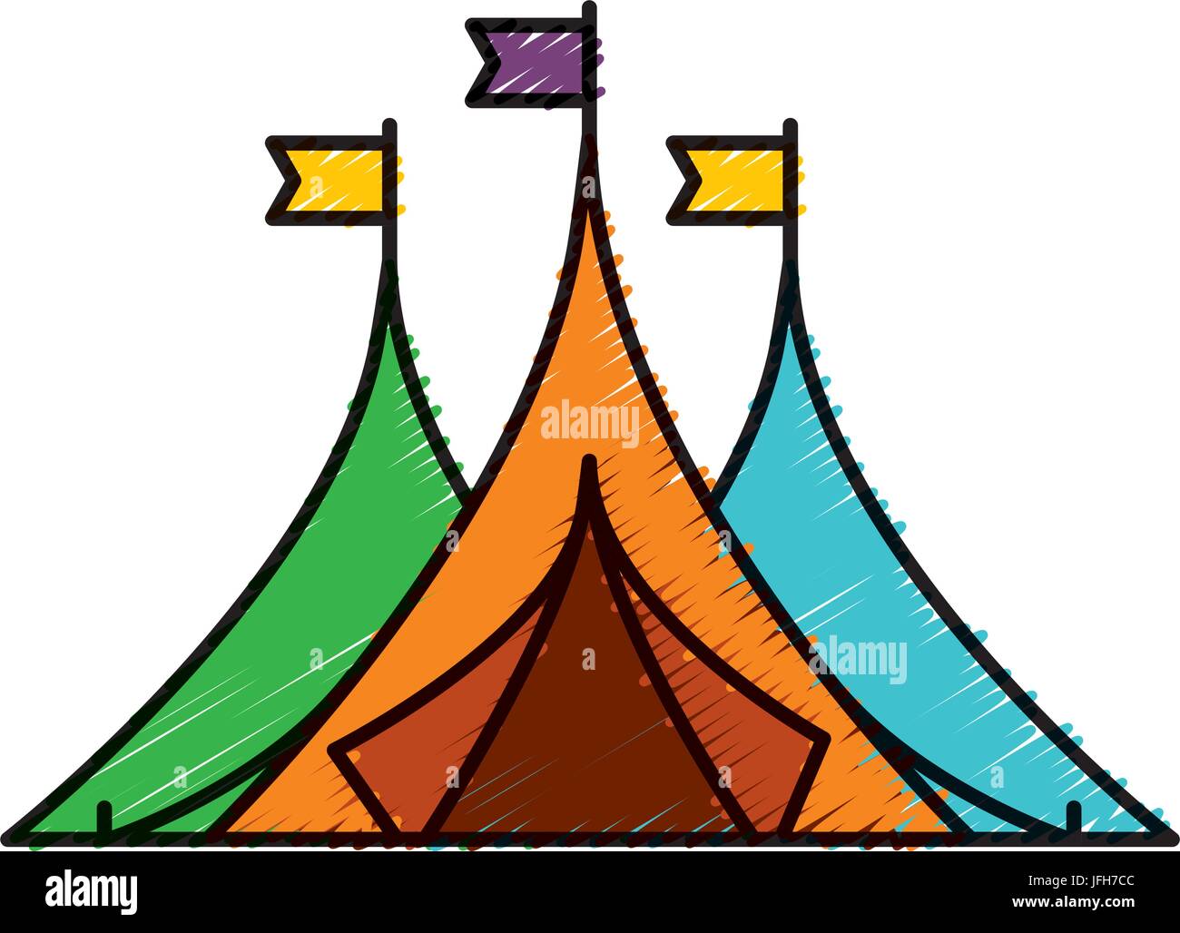 shelter tents icon Stock Vector Image & Art - Alamy