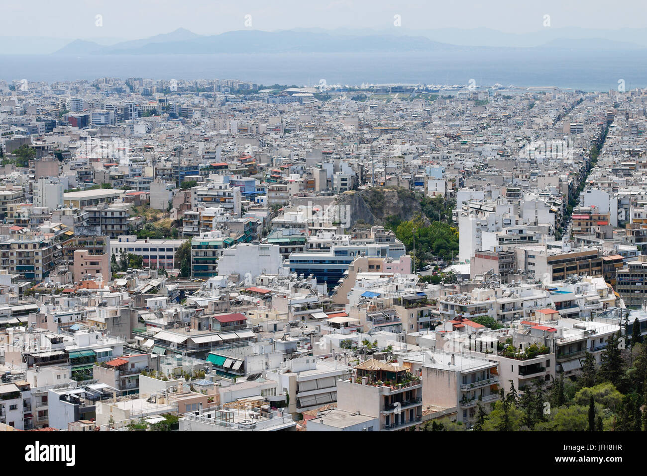 Piraeus View Aerial view cityscape piraeus greece hi-res stock photography and ...