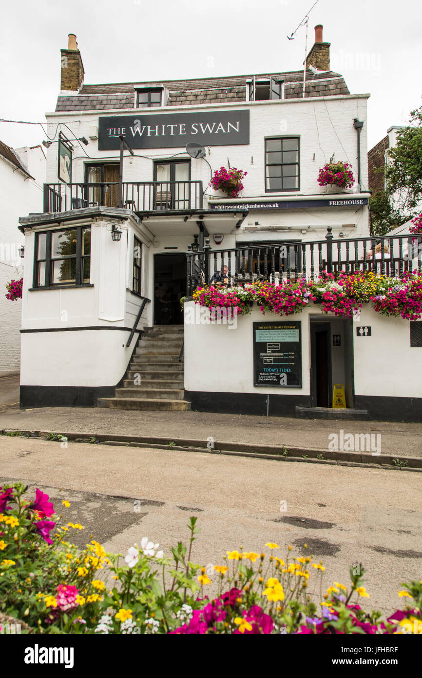 The white swan twickenham hires stock photography and images Alamy