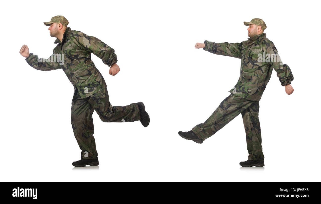 Young soldier showing hi-res stock photography and images - Alamy