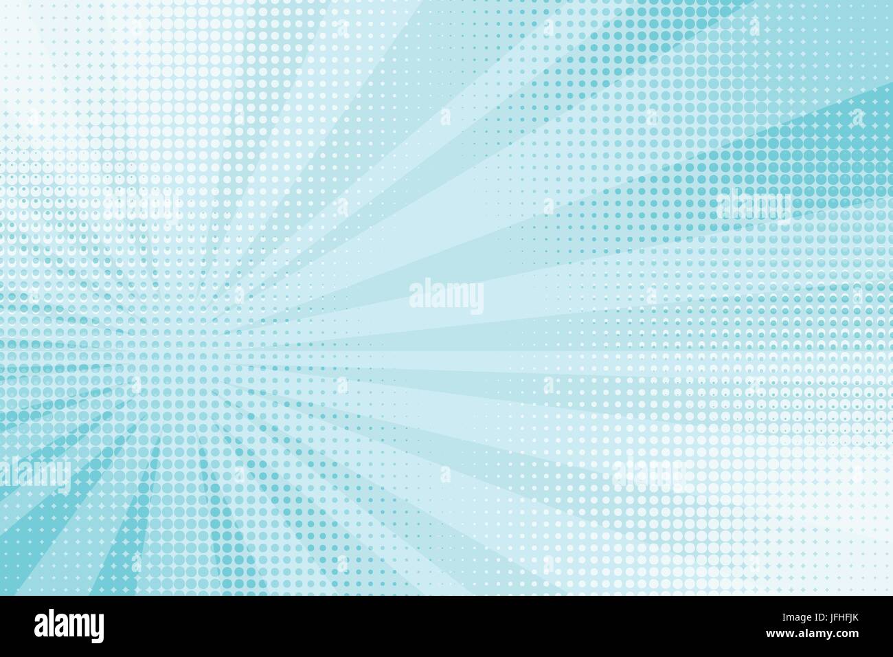 blue rays pop art comic background. retro vector illustration Stock ...