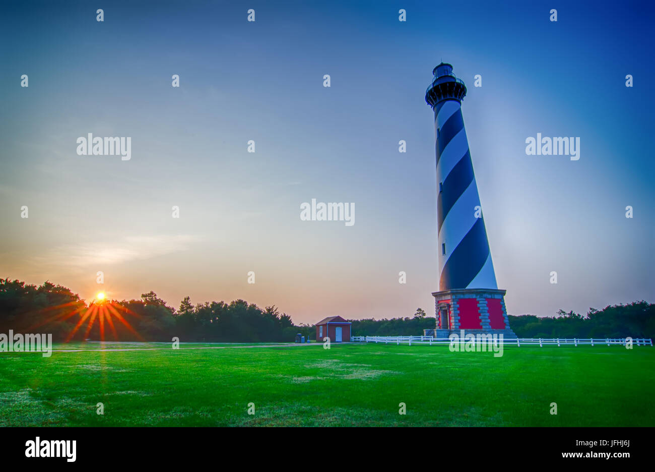 Cape Hatteras Lighthouse, Outer banks, North Carolina Stock Photo Alamy