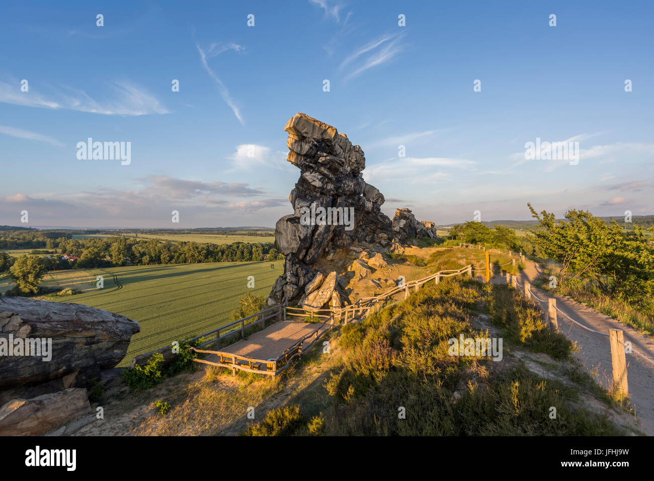 Germany Devil Rocks Nature reserve devils wall hi-res stock photography and images - Alamy