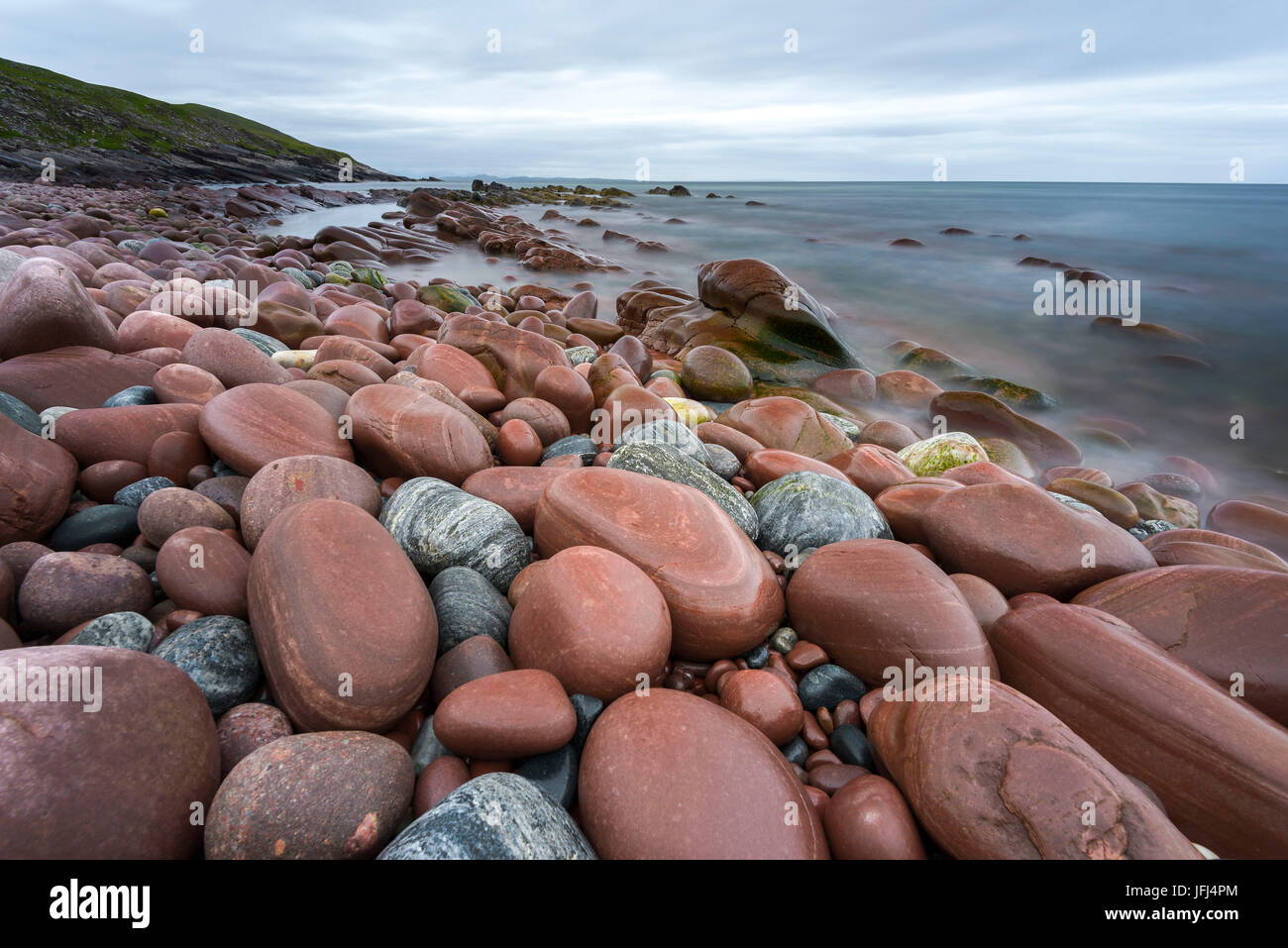 Balchladich Beach, Lochinver, Scotland Stock Photo