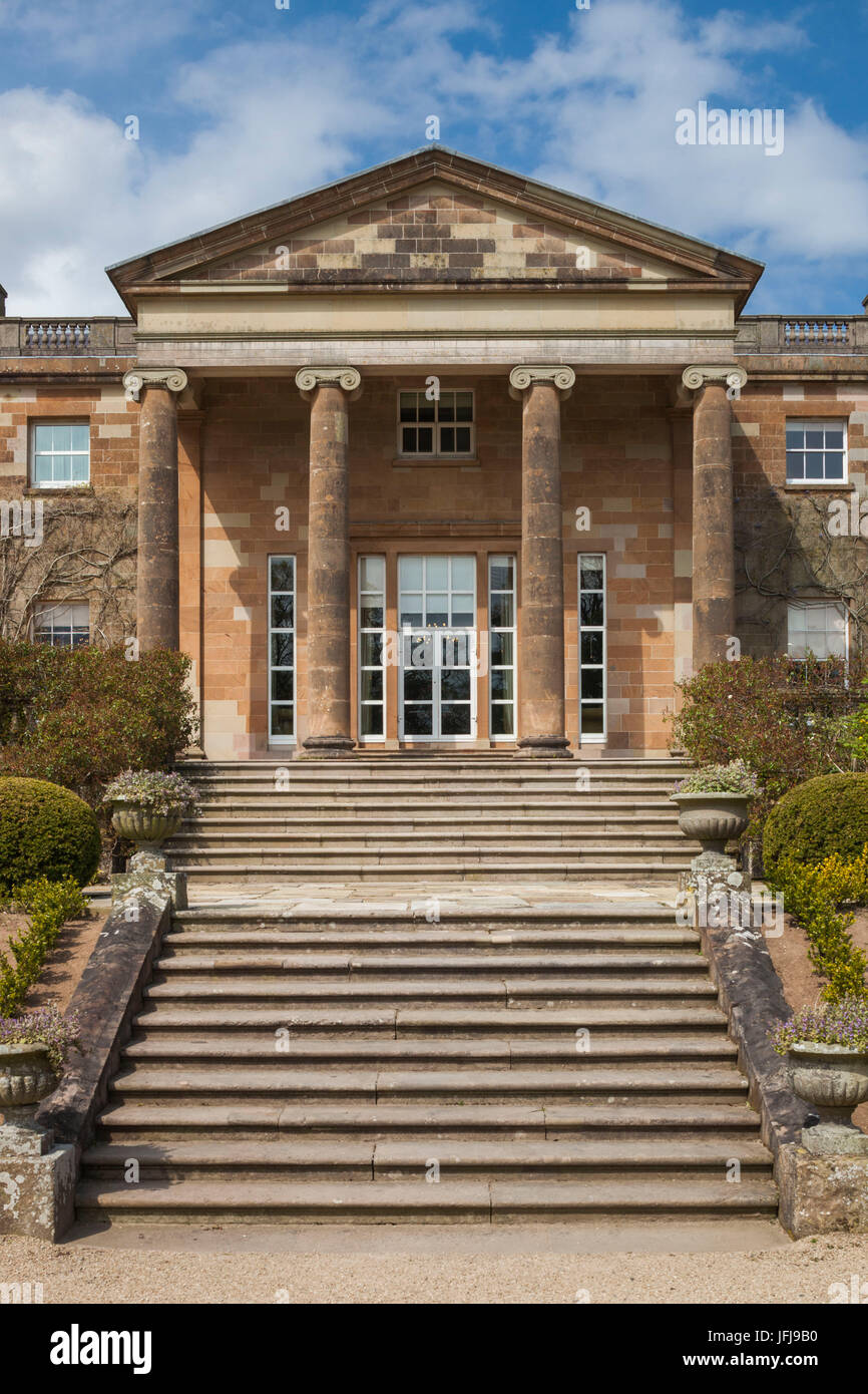 UK, Northern Ireland, County Down, Hillsborough, Hillsborough Castle, HM the Queen's official residence in Northern Ireland, exterior Stock Photo