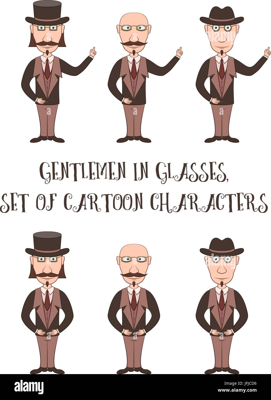 Cartoon gentleman hi-res stock photography and images - Alamy